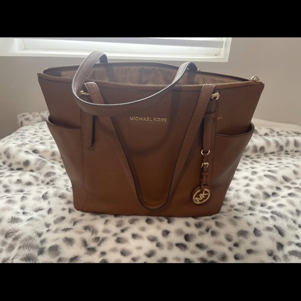 Michael Kors Tan Tote Bag
